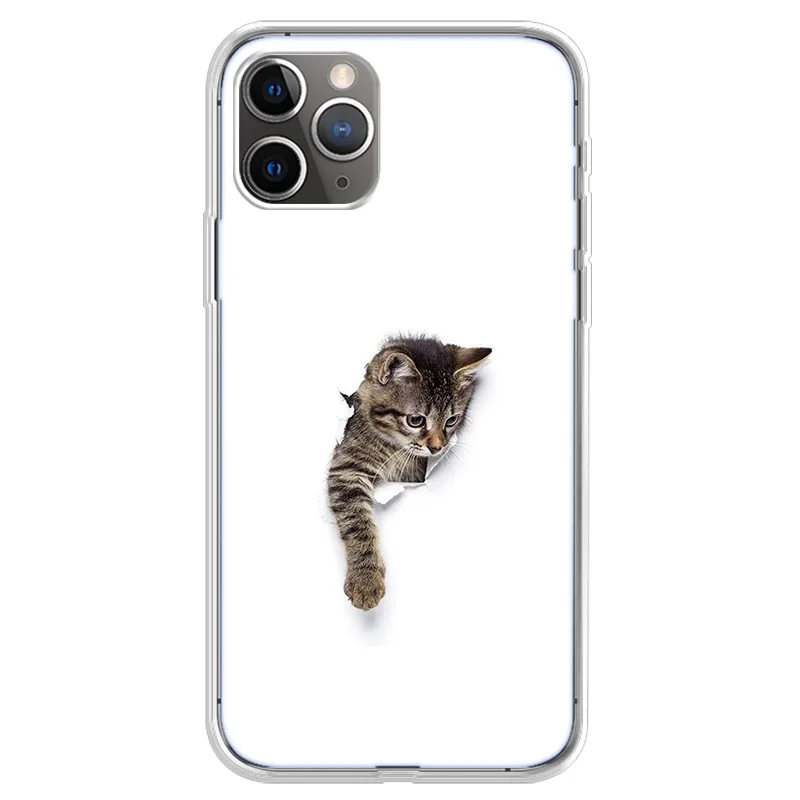 

Wallpaper Animals Case For iPhone 7 8 6 6S Plus 11 Pro Max 12 Mini XR X XS 5 5S SE 2020 Soft Silicone Back Cover Fundas Cases Lu
