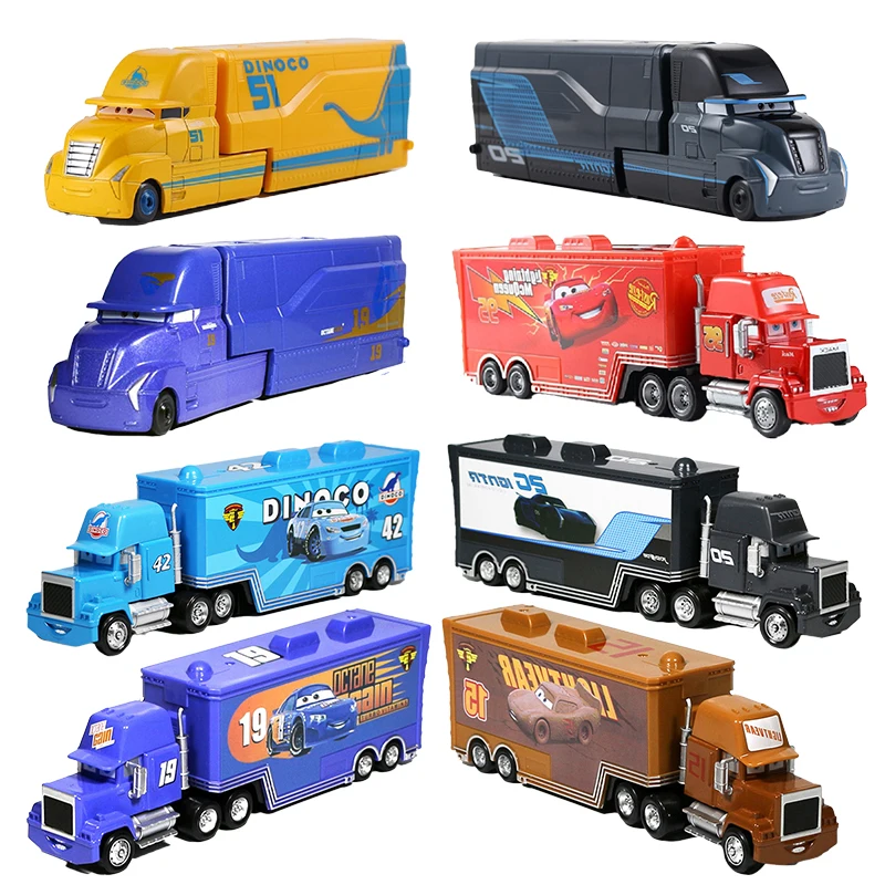 

Бренд Disney Pixar Racing 2 3 игрушка Молния Маккуин Джексон шторм Майк дядюшка грузовик 1:55 модель автомобиля из сплава подарок на Рождество Хэллоуин