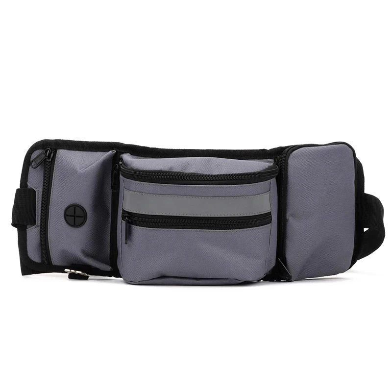 

Мешочек для собак с держателем для бутылки с водой, сумка для лакомств для дрессировки щенков и собак, встроенный диспенсер для уборки, карм...