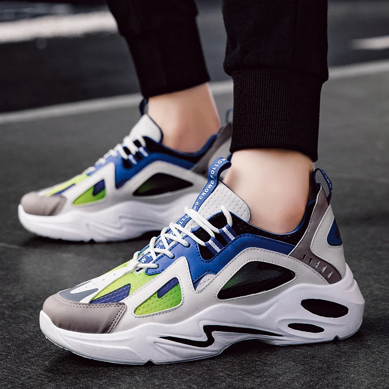 Новая спортивная обувь для мужчин Спортивная Уличная удобные дышащие кроссовки