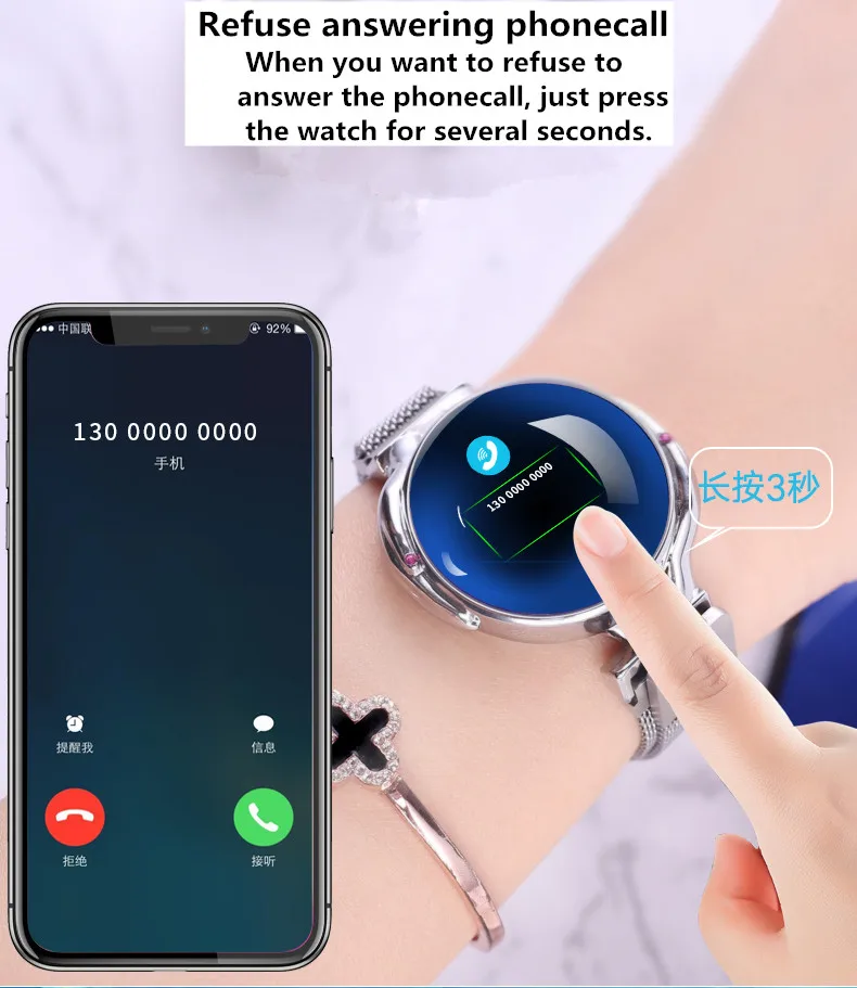 Смарт-браслет Z38 Женский спортивный с тонометром 1 08 дюйма IP67 | Электроника