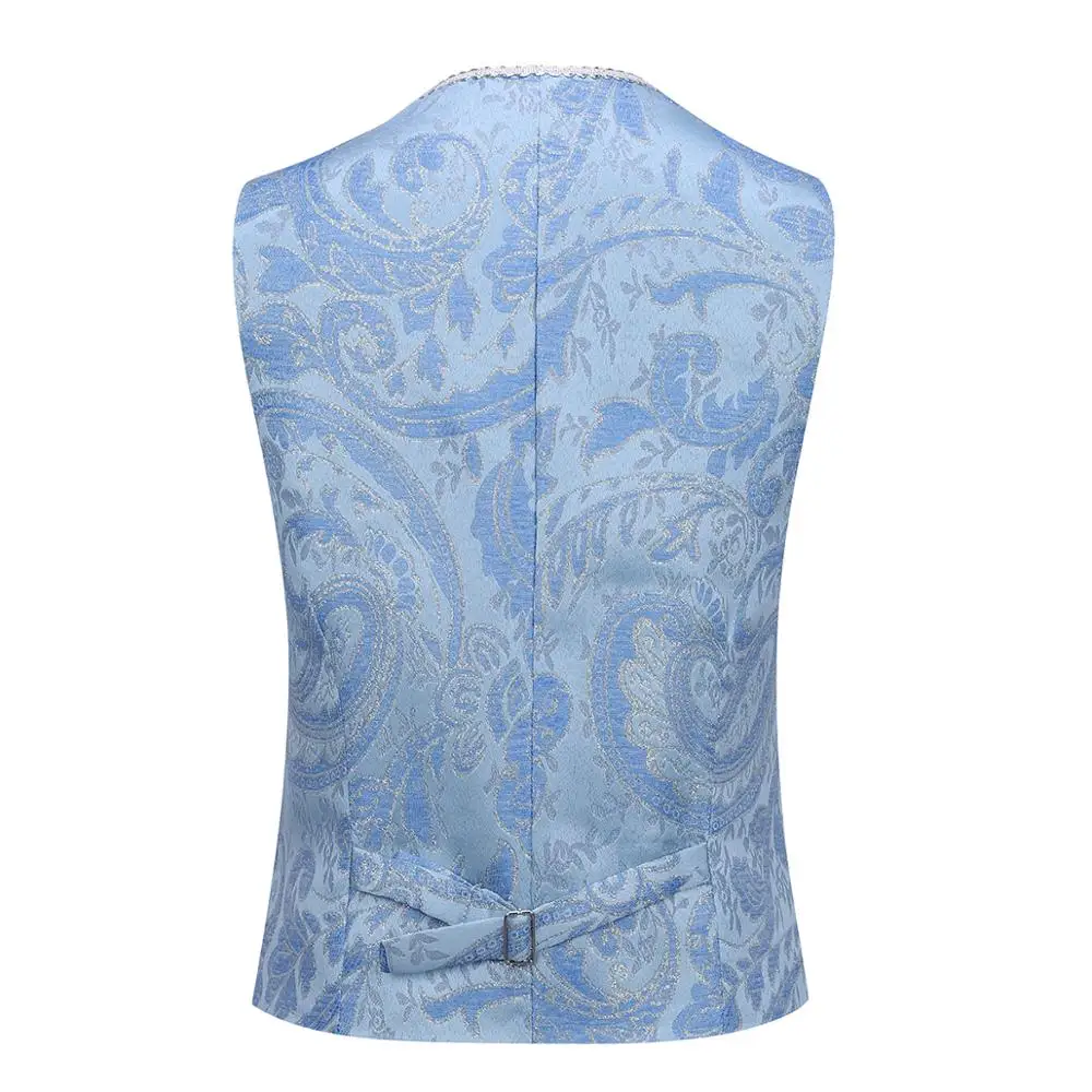 YUNCLOS синий Королевский корт мужской костюм английский стиль 3 штуки Банкетный