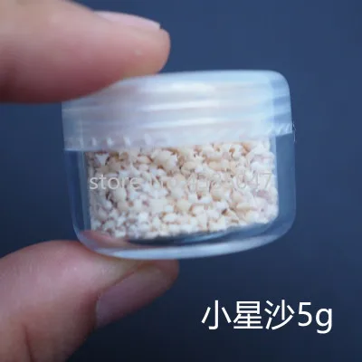 1 коробка с разным весом Пляжная натуральная морская звезда песок для