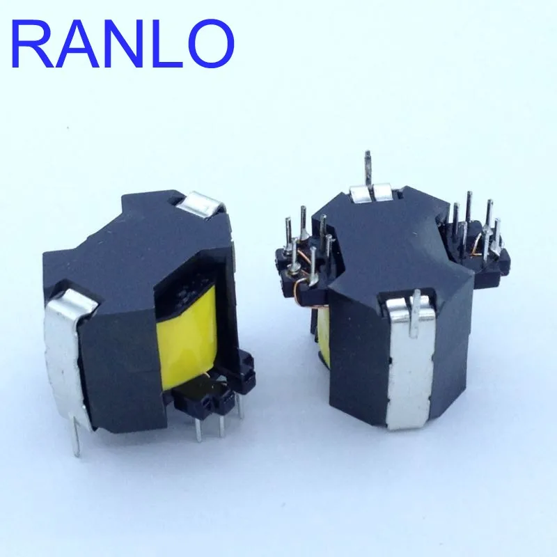 5 шт. RANLO RM8 6+ 6pin привод Трансформатор магнит ферритовый сердечник трансформатор коэффициент поворота 53: 53: 53 7mH 0,29 мм медный провод