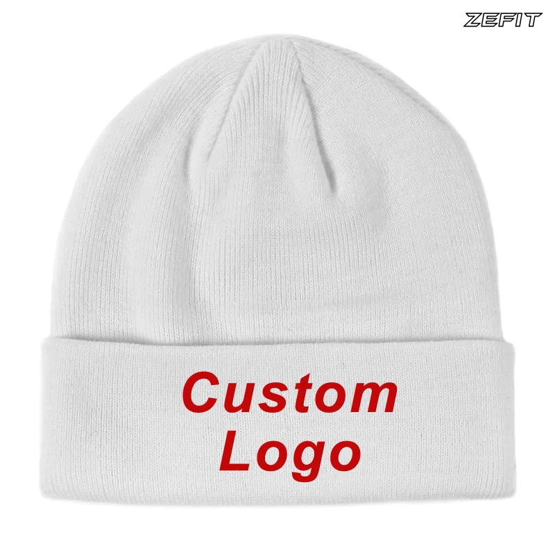 Winter Outdoor Skiing Hats Autumn Warm Head Wear Youth Adult Size Custom Logo Girls Women Ladies Baseball Design Beanies Cap