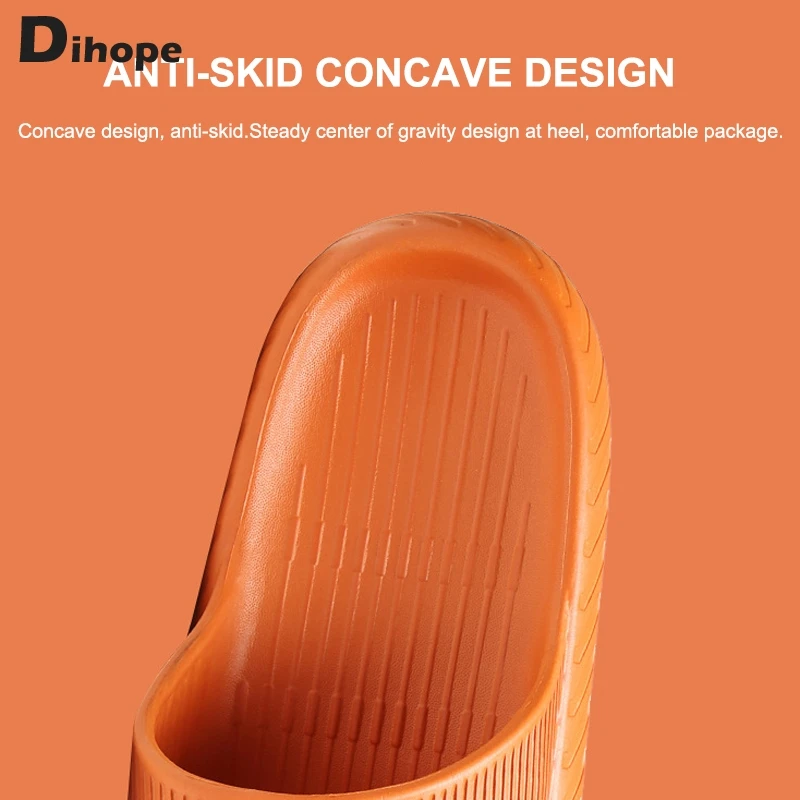 

Dihope Home Indoor Slippers Summer Women's Platform Ladies Slides Soft Soled Bathroom Shoes Flat Slippers Casual Beach Shoes