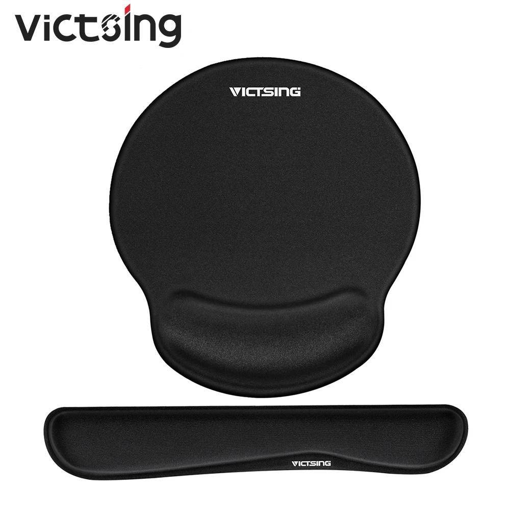 

Original VicTsing Mouse Pad And Keyboard Wrist Rest With Wrist Support Memory Foam Set Mousepad For PC Computer Laptop Mac Gamer