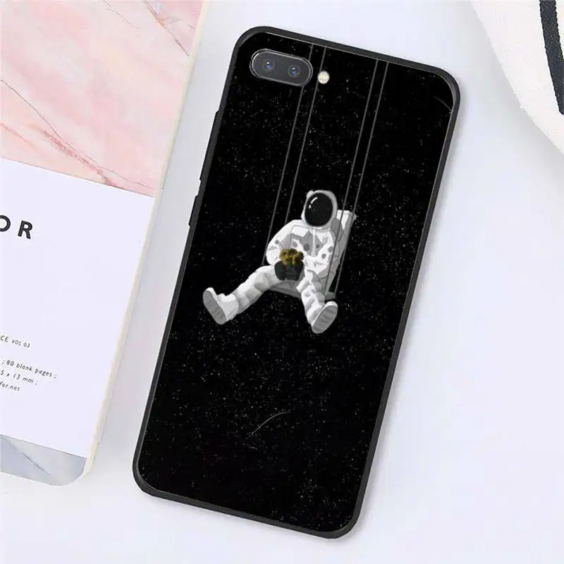 

Starry sky Astronaut Phone Case For Huawei Honor 7A 7C ru 5.7 8 8x 9 10 20lite 10i 20i Honor Play 6.3