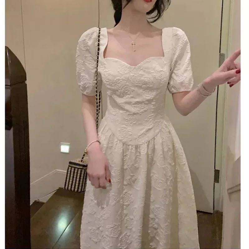 

New Women's Princess Skirt Palace French Lace Fairy Skirt Thin Skirt