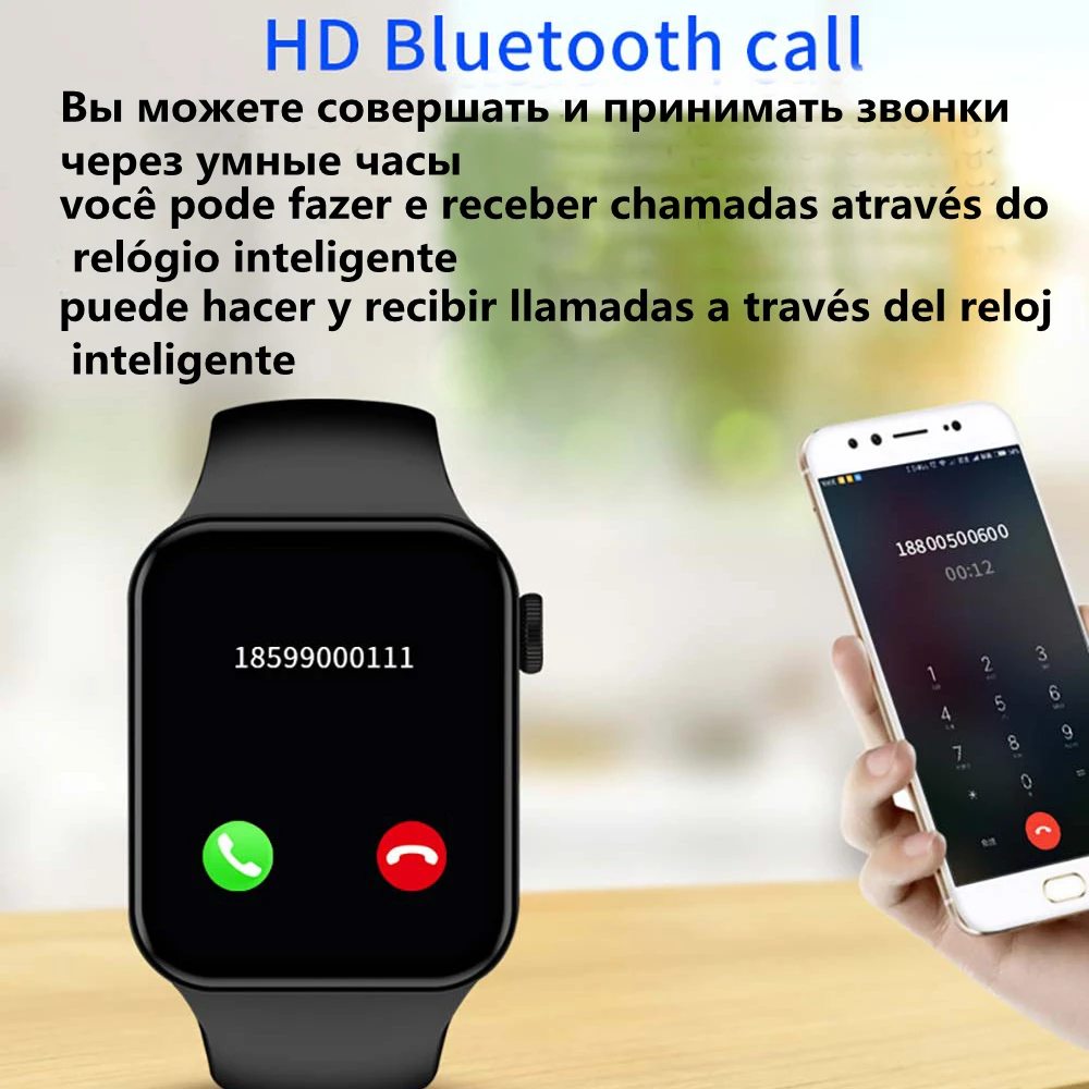 Смарт-часы CHYCET IWO мужские часы серии 7 с Bluetooth и вызовом для женщин фитнес-трекер