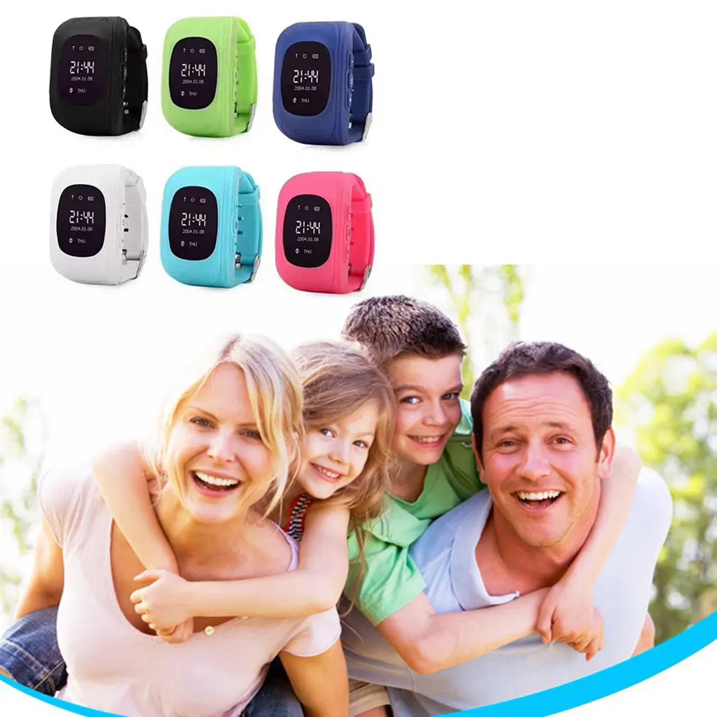 

Q50 children's smart watch GPS positioning tracker watch SOS intelligent monitoring remote control children's smart bracelet