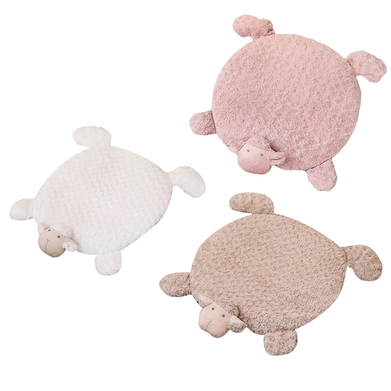 

Super Cute Sheep Creative Carpet Home Pet Cartoon Starter Mat Warm Feet Floor Mats Home Furnishings