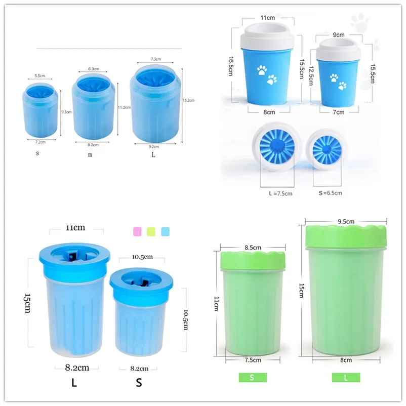 Мойка лап щетка для домашних животных мойка собак на открытом воздухе ног