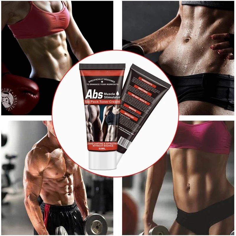 

Abdominal Cream Hot Cream Belly for Women and Men Abs Muscle Stimulator Creams