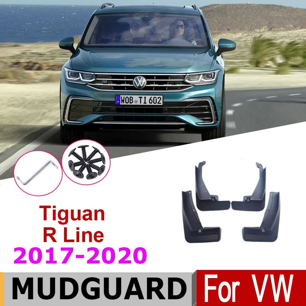 Автомобильные Брызговики крыло для VW Tiguan R Line 2020 2017 брызговики аксессуары 2018