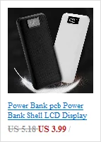 Наборы для самостоятельной сборки Корпус Корпуса 4 usb порта сварочный блок питания зарядное устройство корпус модуль pcba мощность ed 4 шт 18650 батареи