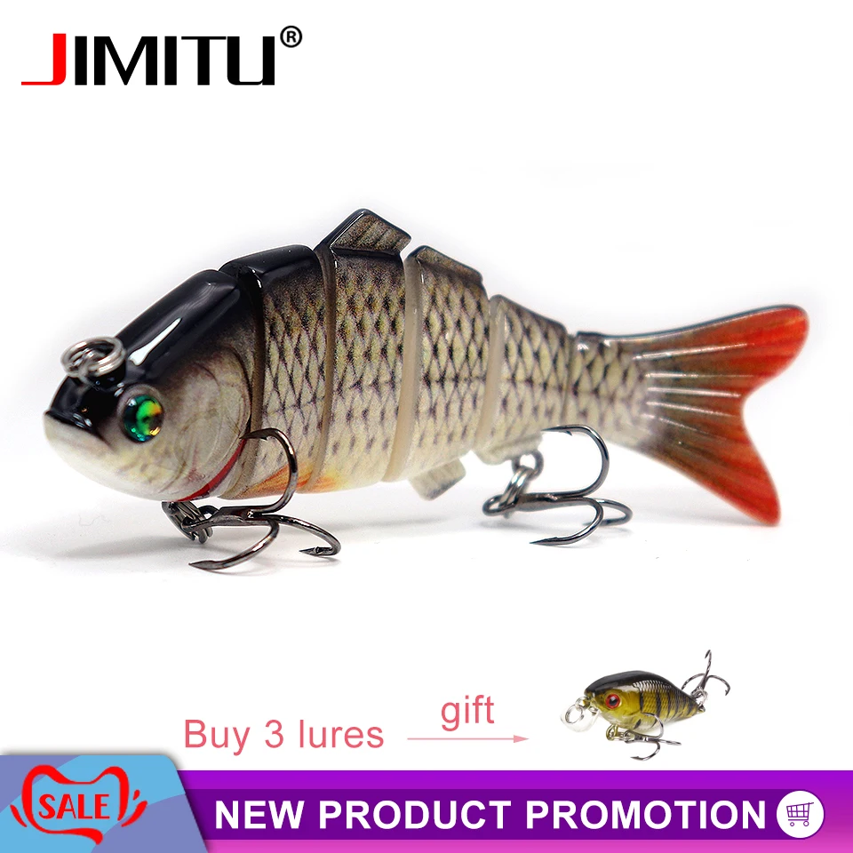 

JIMITU Wobbler swimbait 97mm 21g sinking fishing lure pesca mar carpfishing isca artificial troll hard bait articulos de pesca