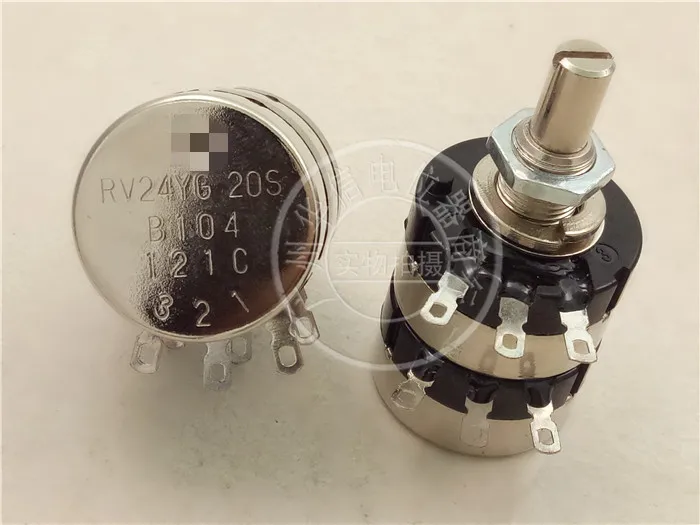 1 шт. для японского TOCOS RV24YG20S двойной потенциометр/B1K 2K 5K 10k 50K 100K 250K 500K м