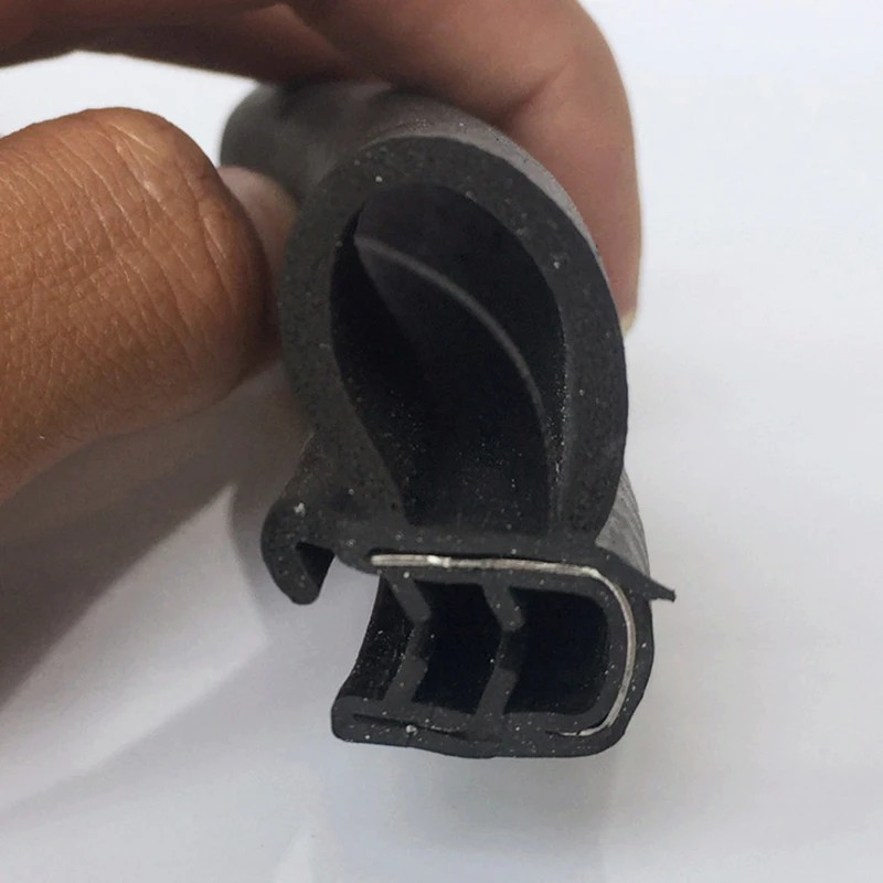 

3meters Tape Black Sealing Door Edge Gasket Rubber Strip Trim Windproof