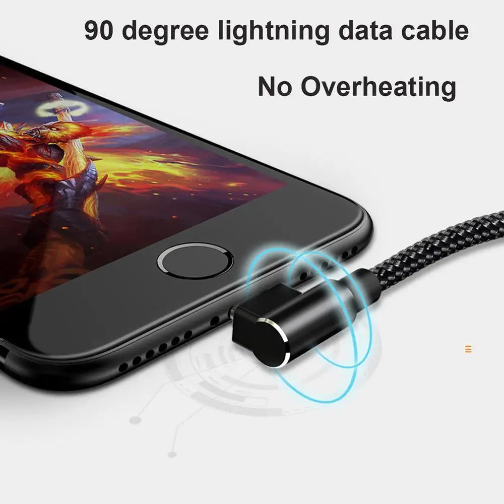 MCDODO кабель для iPhone XS MAX XR 8 7 6 5 6s Plus USB быстрой зарядки зарядного устройства