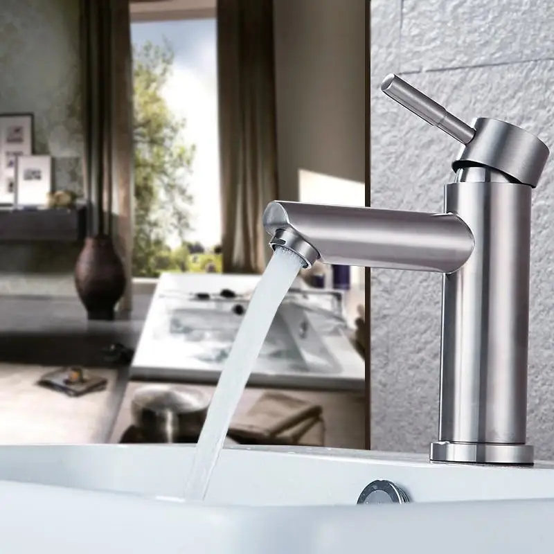 Смеситель для ванной черного цвета из нержавеющей стали kran|Смесители бассейна| |