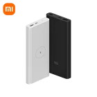 Беспроводной внешний аккумулятор Xiaomi 10000 мАч 10 Вт WPB15PDZM USB C Mi внешний аккумулятор 10000 Qi Быстрое беспроводное зарядное устройство портативное зарядное устройство