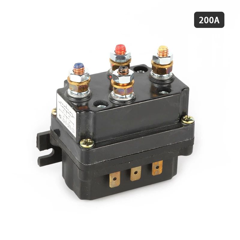 Универсальное электромагнитное реле 12 В контактор для грузовика ATV UTV 120A 200A