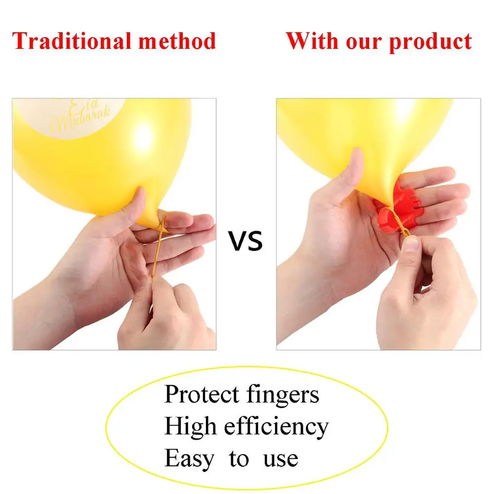 Устройство для завязывания узелков на воздушных шарах 2 шт.|Воздушные шары и