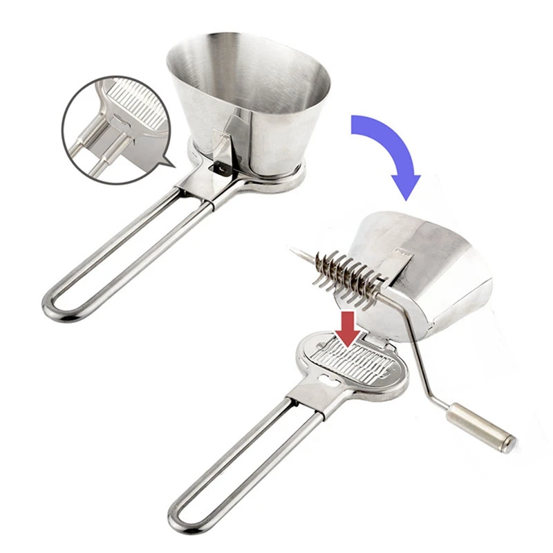 Стальной многофункциональный измельчитель для резки ванили ручной инструмент |