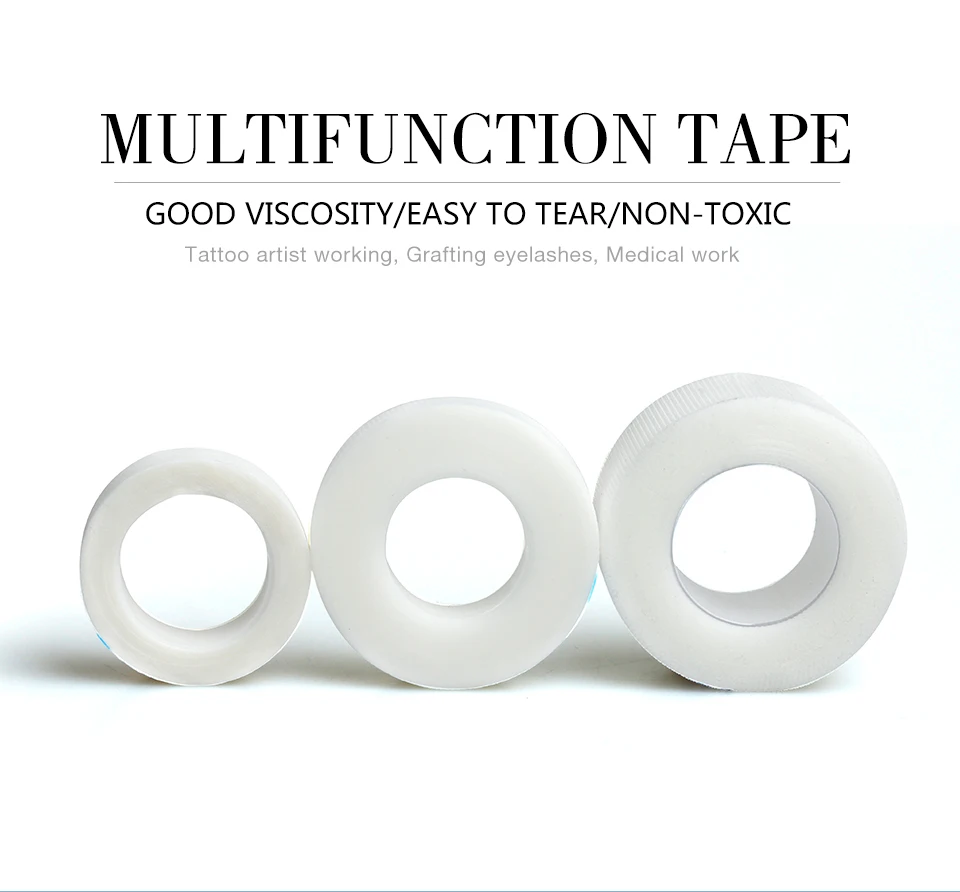 Ресницы Faspech для наращивания 1 шт. белая лента накладки под глаза накладные