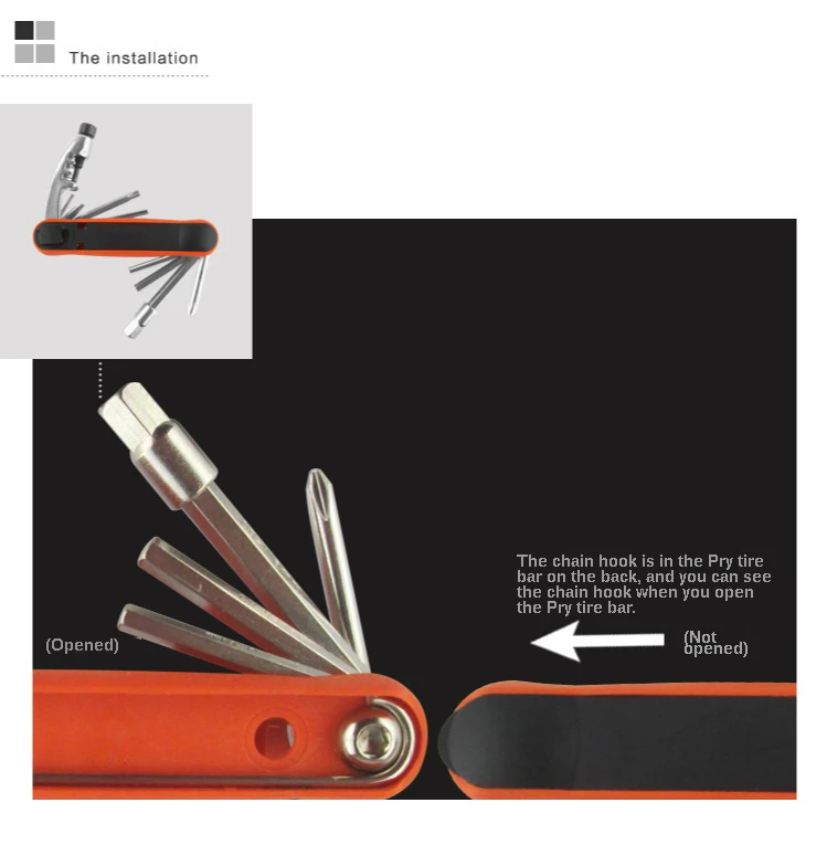 

13 in 1 Bicycle Tools Sets Mountain Bike Bicycle Multi Repair Tool Kit Hex Spoke Wrench Mountain Cycle Screwdriver Tool