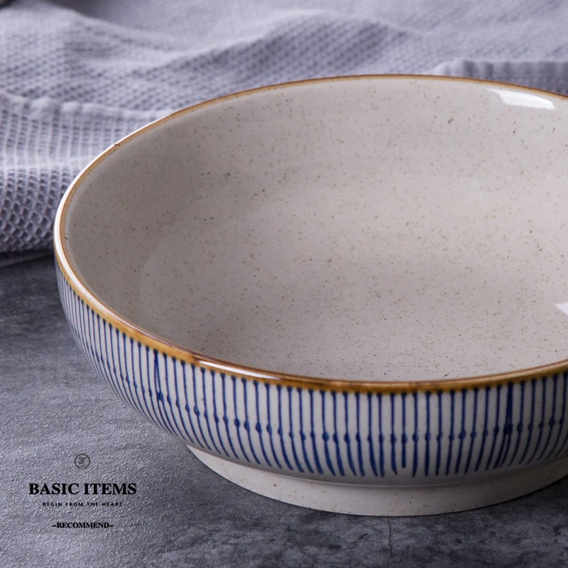 Керамическая миска для супа столовая посуда большого размера отеля 12 дюймов 10 |