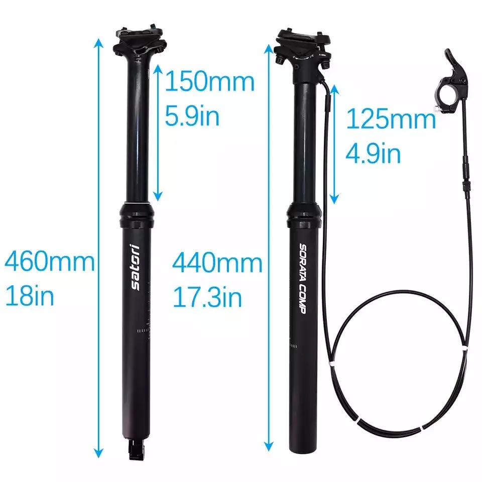 Подседельный штырь Satori для горного велосипеда регулируемая высота