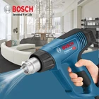 Bosch высокое Мощность электрический пистолет горячего воздуха промышленного Класс двойной Контроль температуры сварочного пистолета цифровой Дисплей GHG20-6318-6016-50 Электрическая тепловая пушка 1600W 1800W2000W