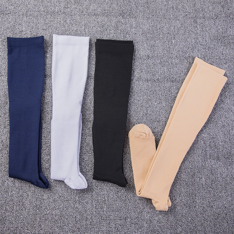 

Компрессионные высокие спортивные носки, чулки, специализирующиеся на занятиях велоспортом, быстросохнущие дышащие однотонные Спортивные...