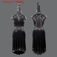 latin dance professional clothes dress for women latindancing costumes high end custom adult child chacha dance wear outfit