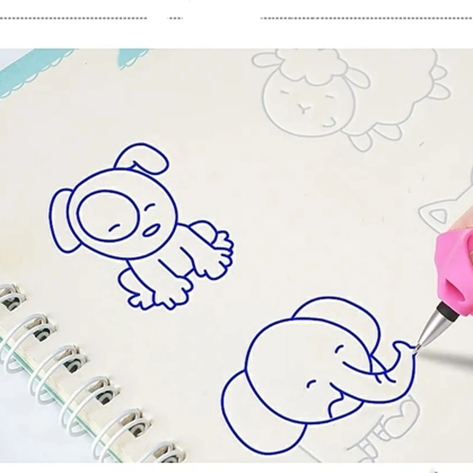 Волшебная каллиграфия карандаш 3d тетрадь для каллиграфии цифровая копия детей