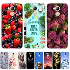 Чехол для Huawei Honor 6C, чехол для Honor 6C, силиконовый чехол с цветком для Huawei Honor 6C, чехлы DIG-L01, DIG-L21, DIG-L21HN