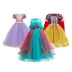 Костюм для косплея, платье для девочек с жасмином, летнее повседневное праздничное платье с единорогом, платье для маленькой принцессы в стиле Фэнтези, платья для маленьких девочек 3-10 лет