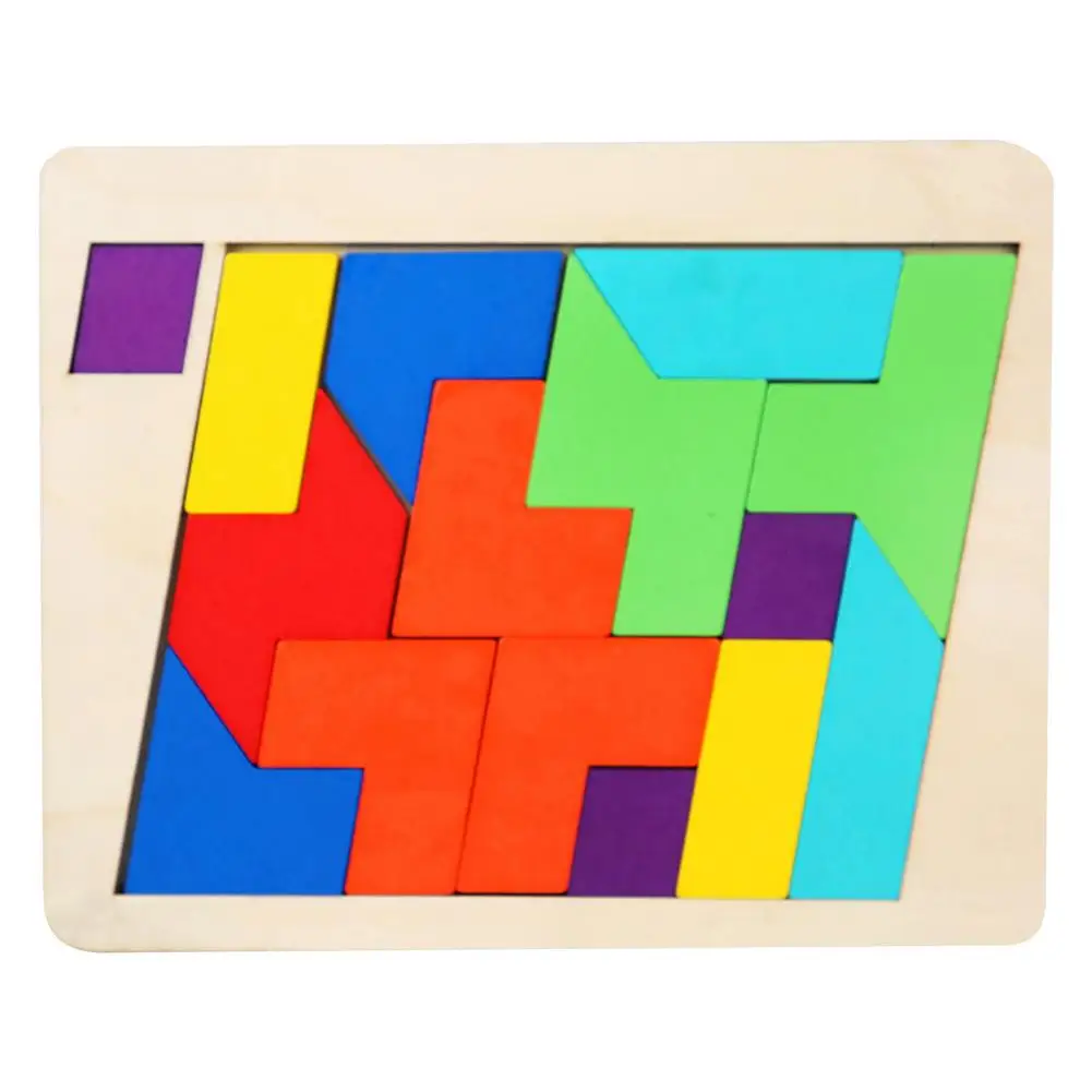 

Пазлы Tangram, искусство, креативные деревянные пазлы с 7 цветными деталями, каждая забавная развивающая игрушка для мальчиков и девочек от 3 до ...