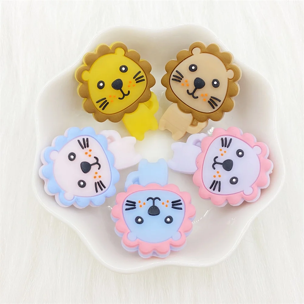 Бусины силиконовые для детского прорезывателя 5 шт. | Мать и ребенок