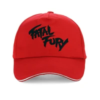 terry bogard cap fury fatal hat the king of fighters trucker cap cosplay coser cotton cap hat caps for men cosplay snapback hat