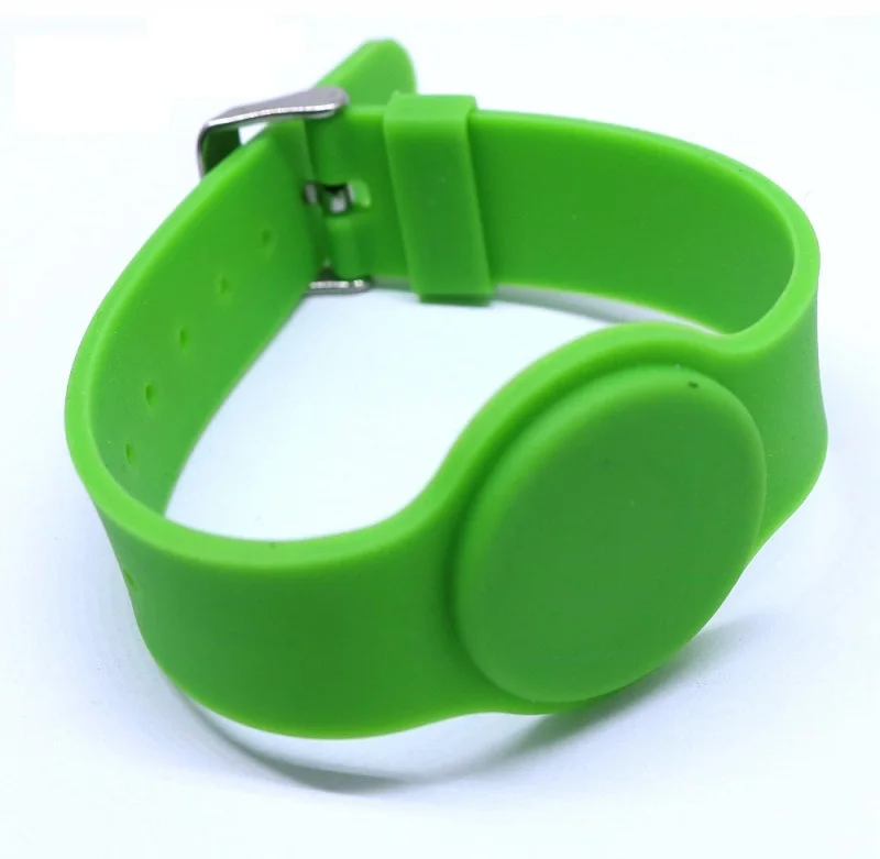 Регулируемый Перезаписываемый RFID Силиконовый Браслет ремешок
