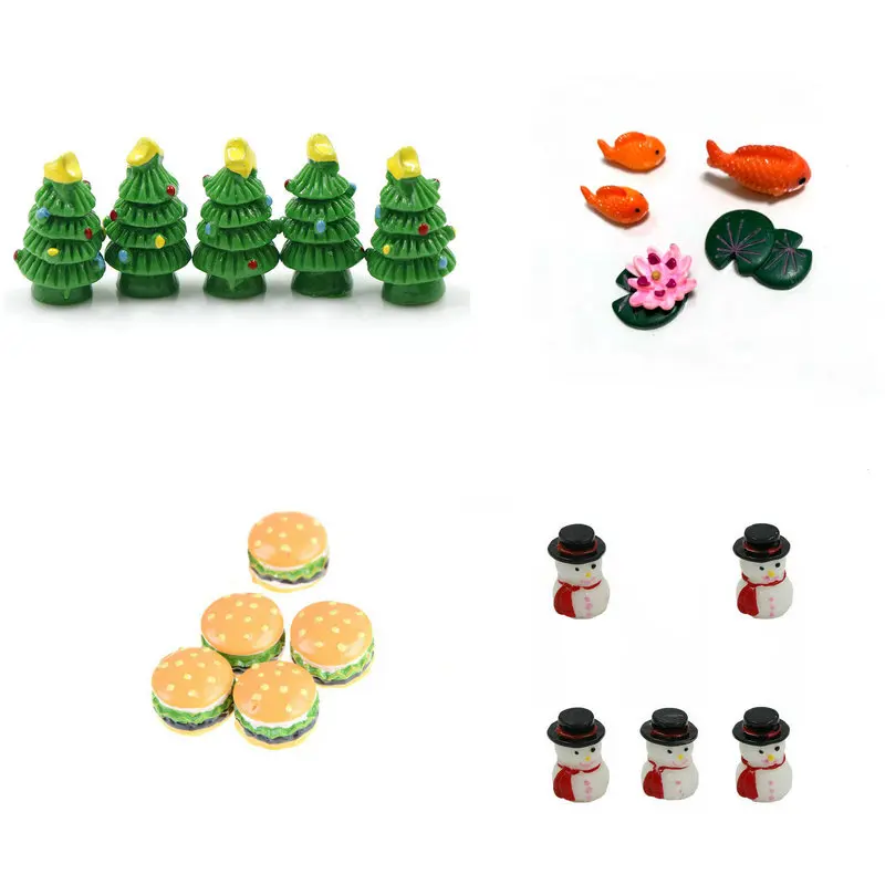 5 шт. Миниатюрные аксессуары для террариума|Статуэтки и миниатюры| |