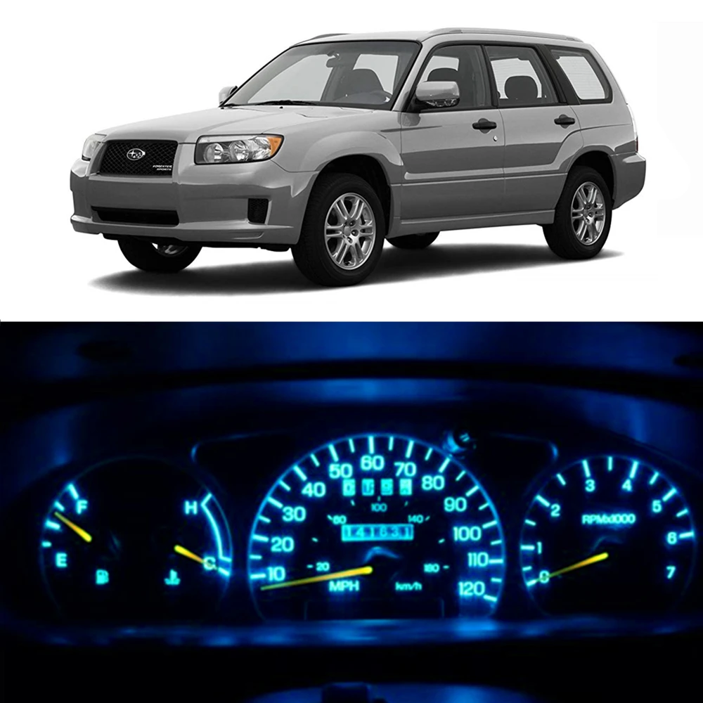 Приборная панель WLJH 20x яркая светодиодная лампа для Subaru Forester 2003 2004 2005 2006 2007 2008 |