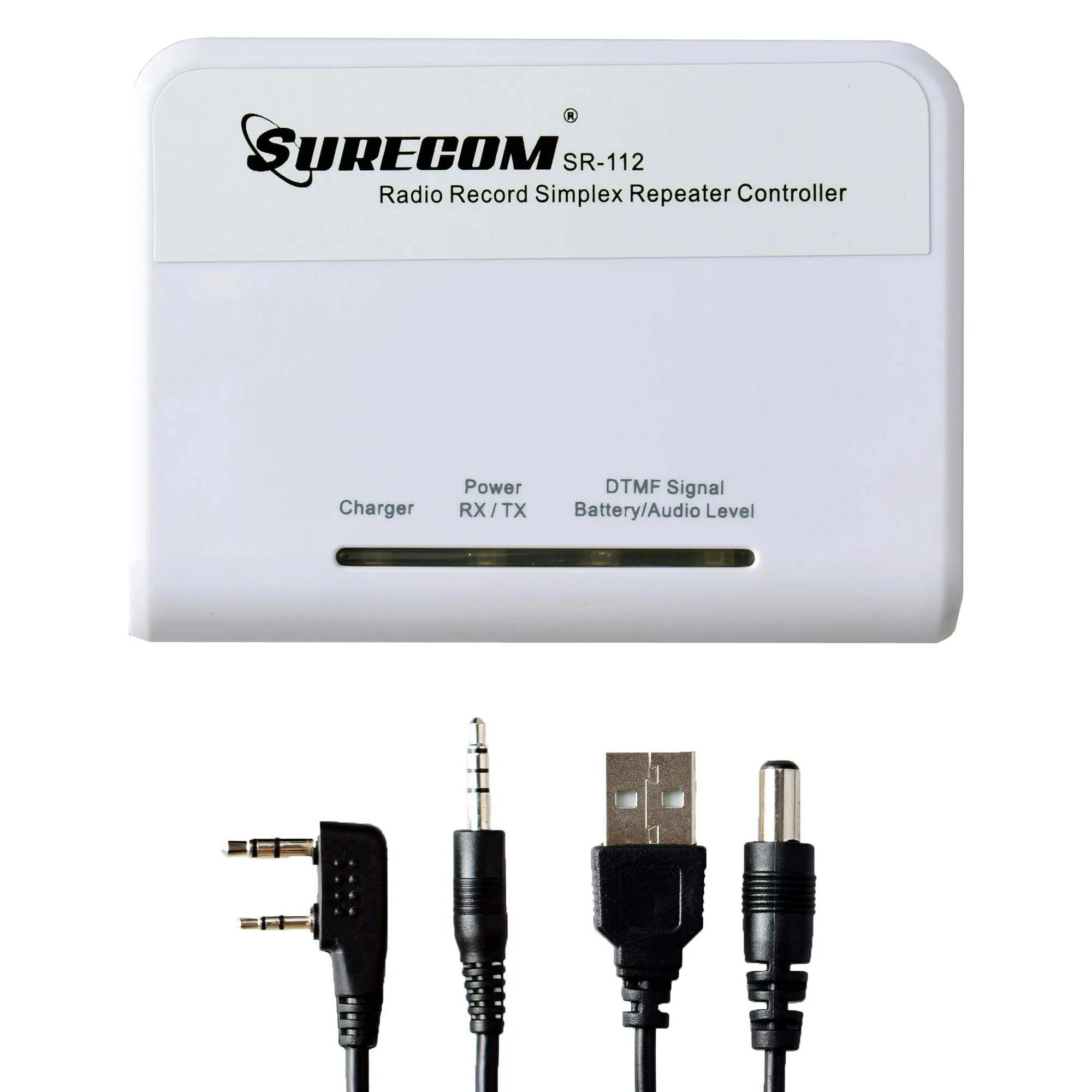 

Surecom SR-112 Radio Record Simplex Repeater Controller with Cable for Mobile&Ham Radio Walkie Talkie