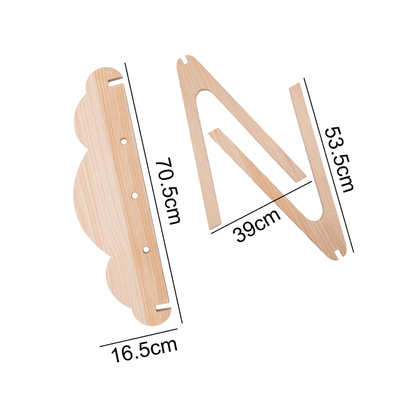 

Clouds Baby Gym Nursery Wood Baby Toys Play Sensory BPA Free Organic Material Wooden Frame Infant Room Baby Toys Nordic Style