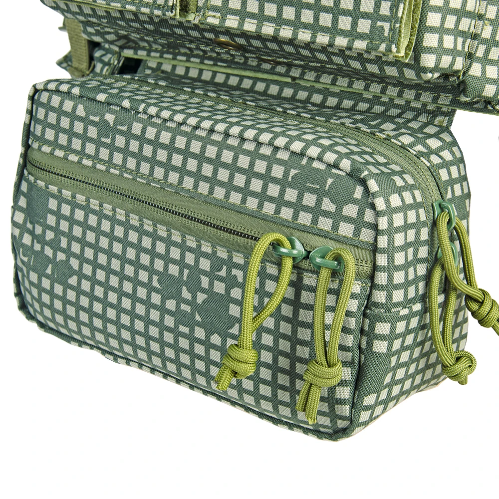 Тактический Жилет для страйкбола MK3 нагрудная Опора с откидным карманом M4 AK