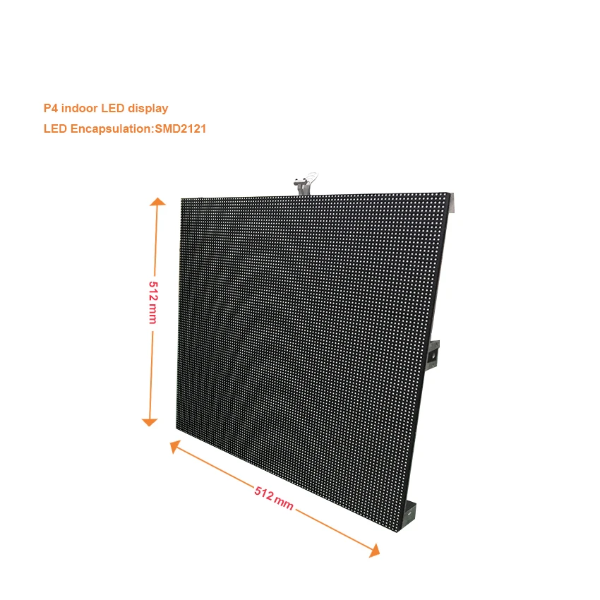 Led дисплей rgb полноцветная ТВ панель для рекламы 512*512 мм 16S P4 256*128 пикселей smd P3