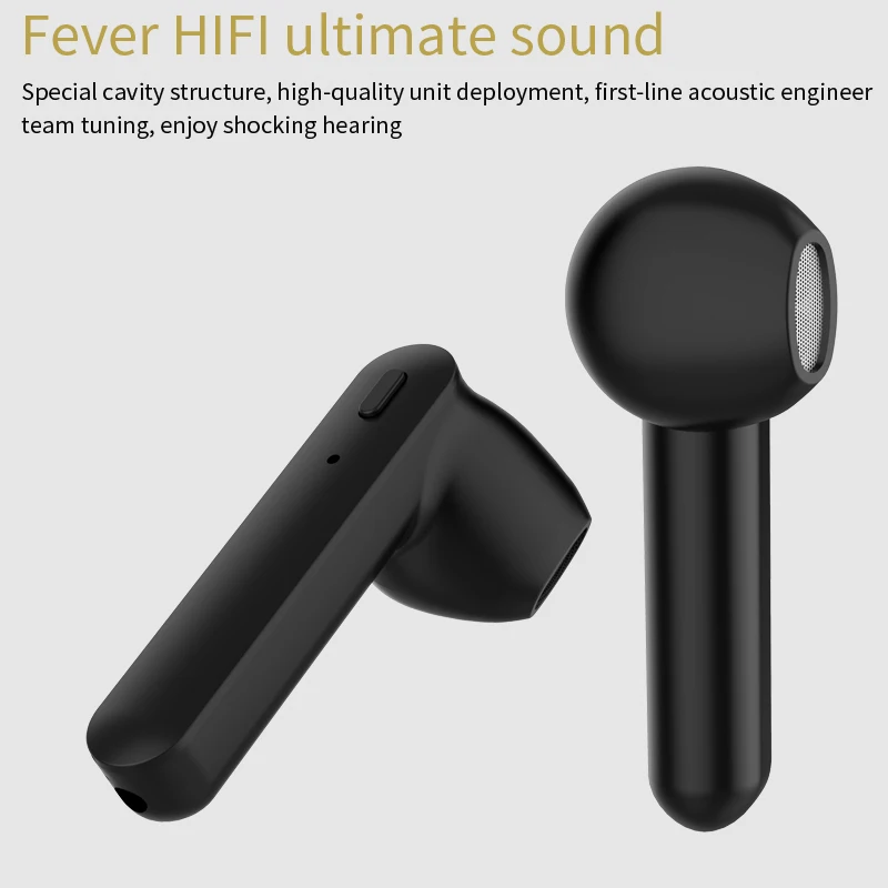 T12 TWS Panda Bluetooth 5 0 наушники HD стерео Hi-Fi бас беспроводные шумоподавление гарнитура